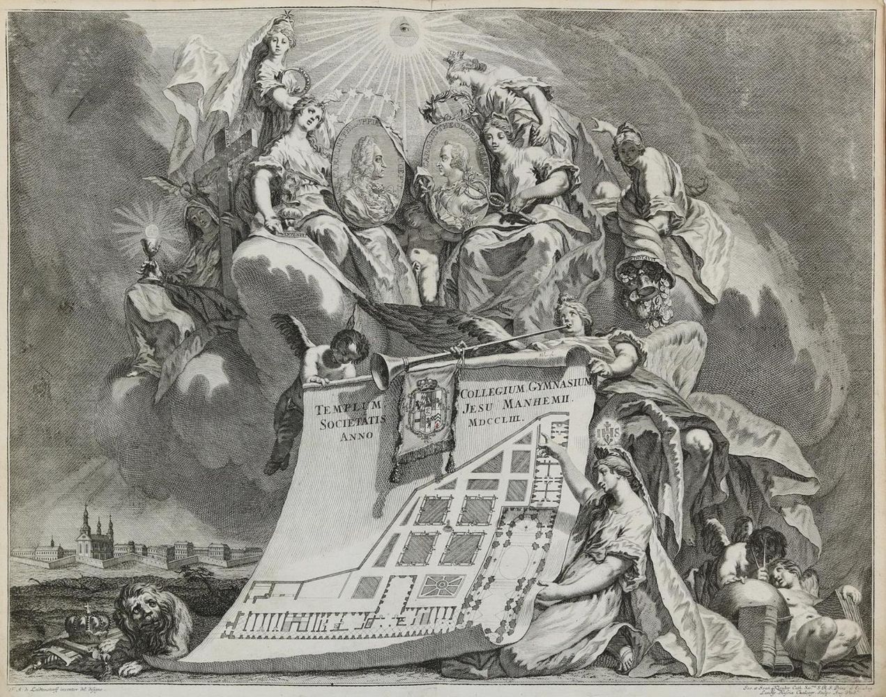 Große Abbildung Nr.1: 134-1759 Basilica Carolina: (Deutschland, Mannheim)