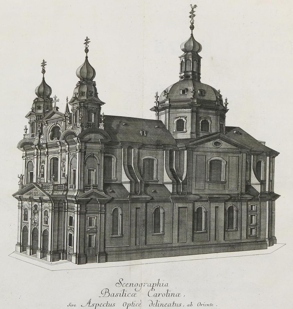 Große Abbildung Nr.4: 134-1759 Basilica Carolina: (Deutschland, Mannheim)
