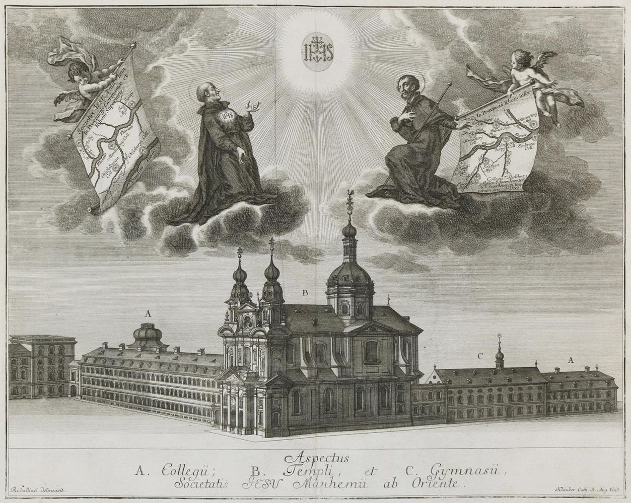 Große Abbildung Nr.5: 134-1759 Basilica Carolina: (Deutschland, Mannheim)