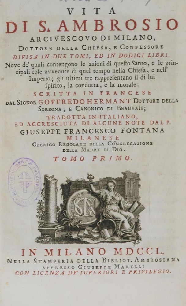Große Abbildung Nr.1: 134-178 Hermant,G.: (Alte Drucke, Handschriften und Theologie)