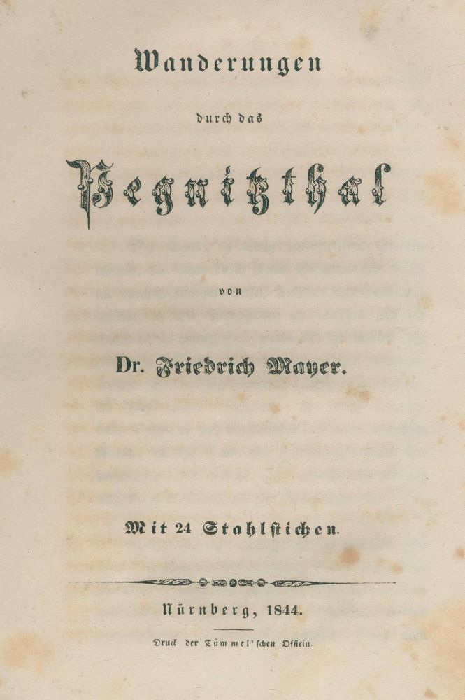 Große Abbildung Nr.3: 134-1783 Mayer,F.: (Deutschland, Pegnitztal)
