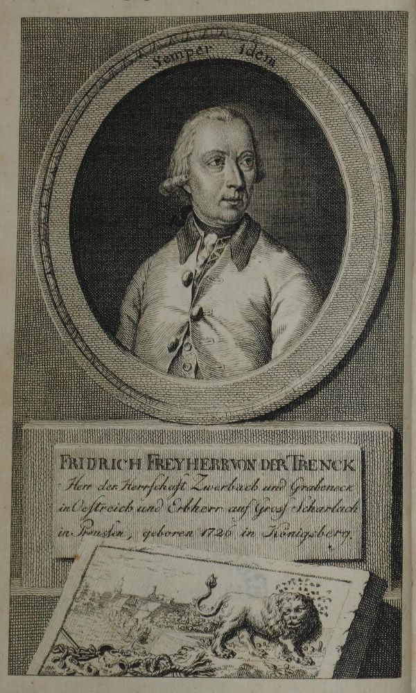 Große Abbildung Nr.1: 134-1792 Trenck,F.v.d.: (Deutschland, Preußen)