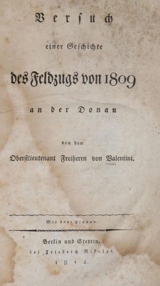 Große Abbildung Nr.1: 134-1829 Valentini,(G.W.v.).: (Deutschland)