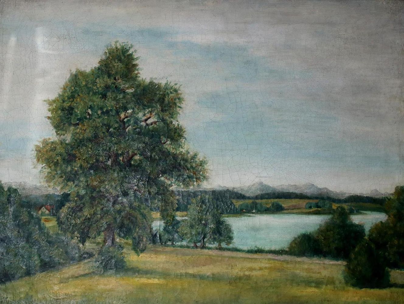 Große Abbildung Nr.1: 134-1835 Schuster, Georg Ägidius: (Deutschland, Wörthsee)