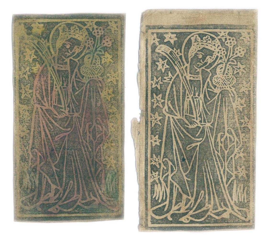 Große Abbildung Nr.1: 134-184 St. Dorothea.: (Holzschnitte, Reiberdruck)