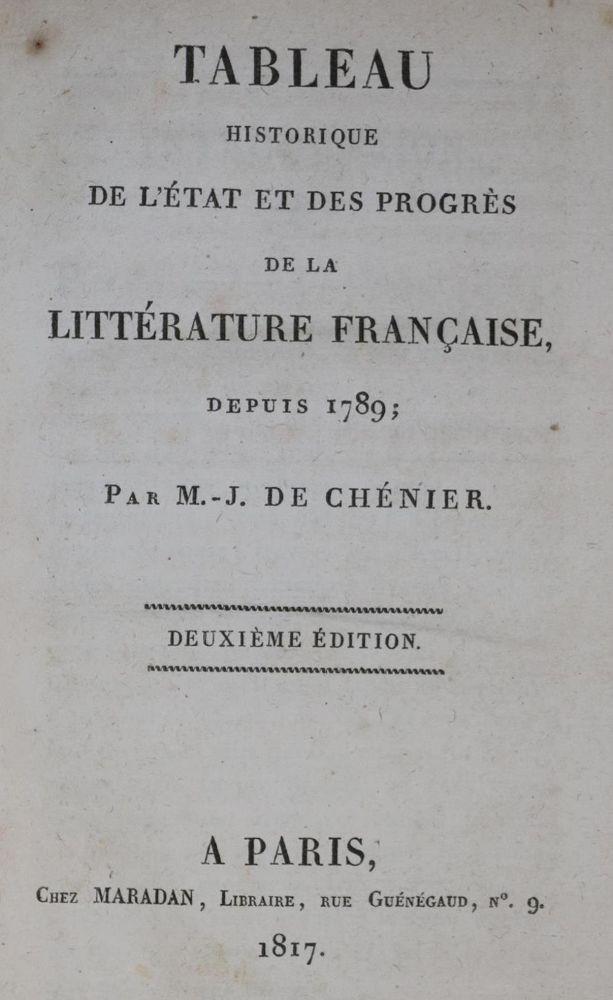 Große Abbildung Nr.2: 134-1847 De la Harpe,J.F. u. R.Perin.: (Frankreich)