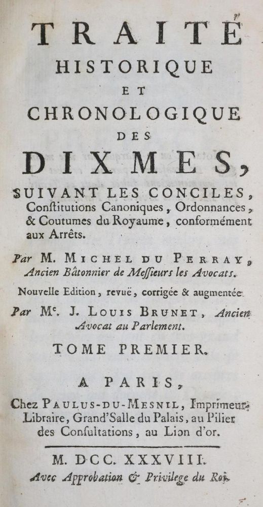 Große Abbildung Nr.2: 134-1850 Du Perray,M. u. J.L.Brunet.: (Frankreich)