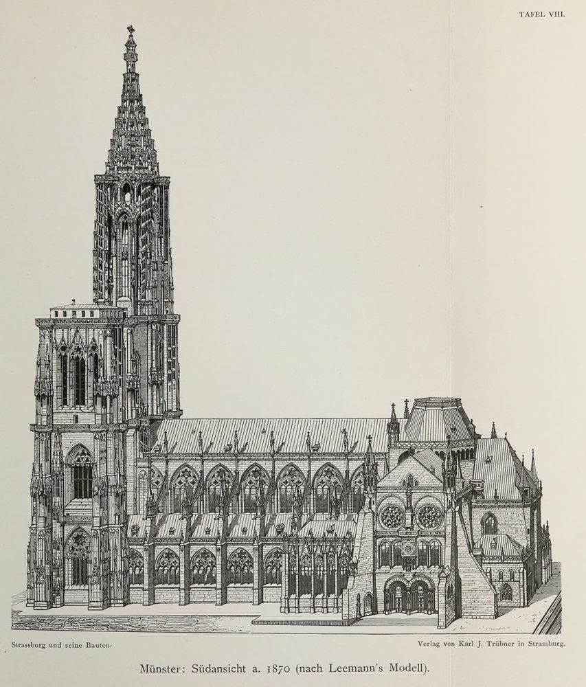 Große Abbildung Nr.1: 134-1853 Strassburg: (Frankreich, Elsass)