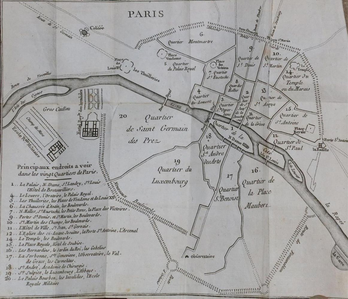 Große Abbildung Nr.1: 134-1865 Almanach Parisien,: (Frankreich, Paris)