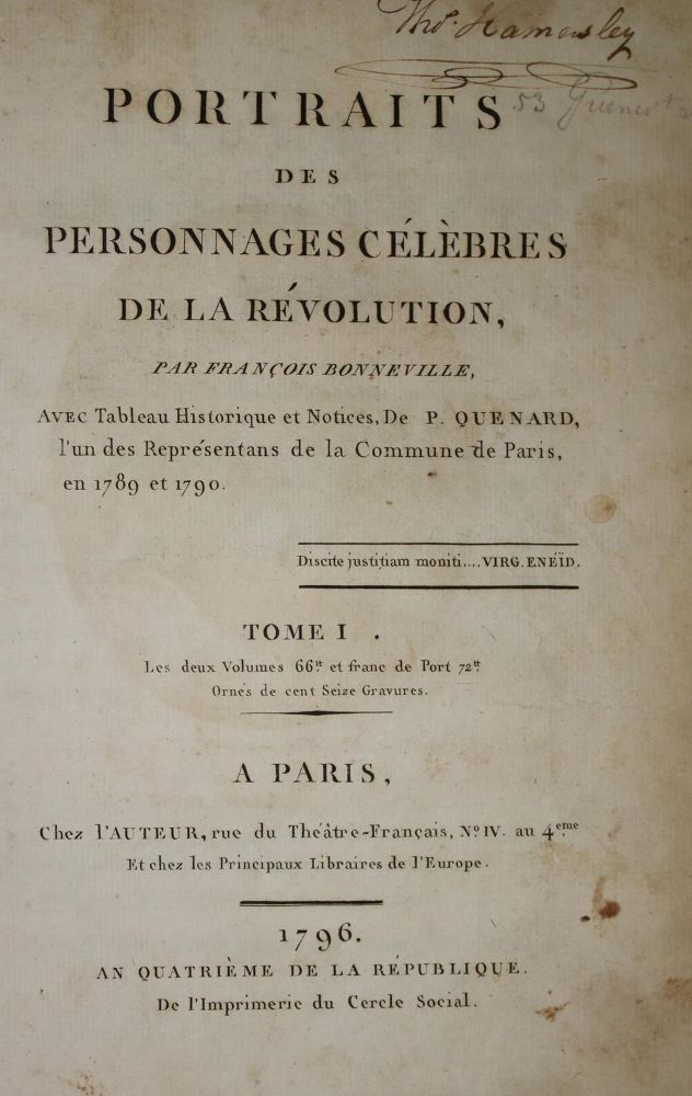 Große Abbildung Nr.1: 134-1869 Bonneville,F.: (Frankreich, Portrait)