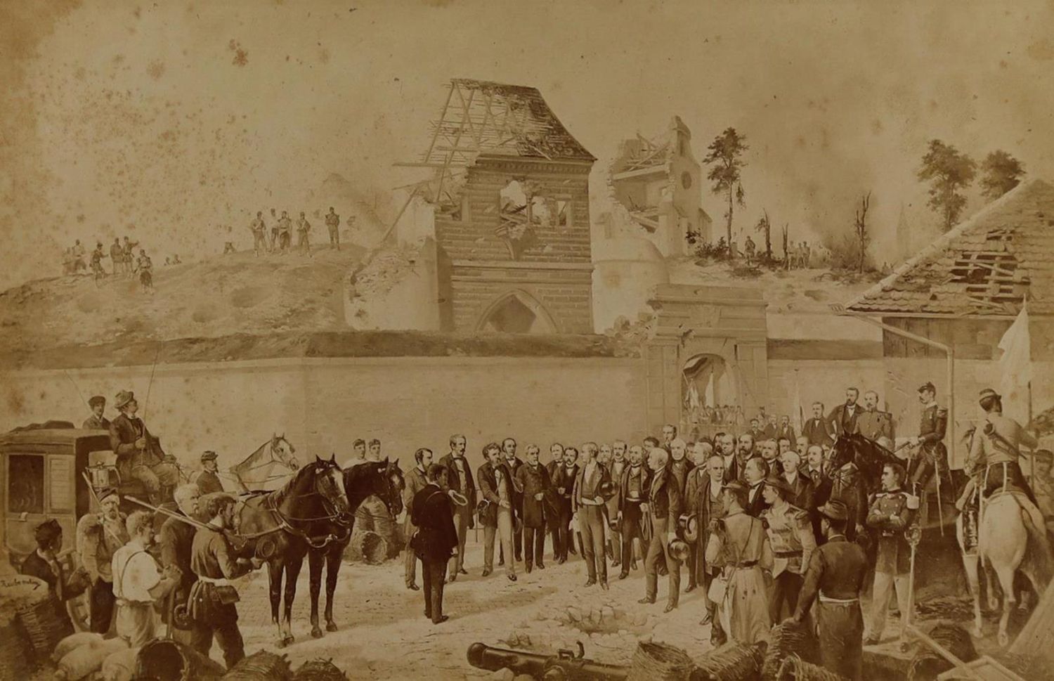 Große Abbildung Nr.1: 134-1875 Simon,E.: (Frankreich, Straßburg)