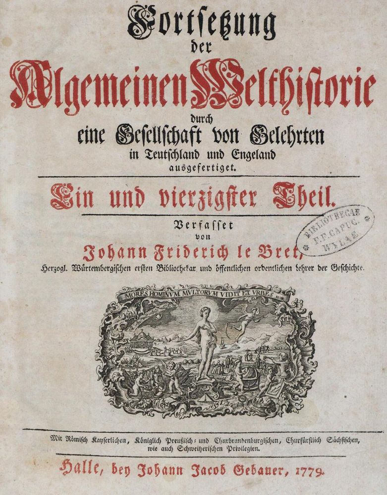 Große Abbildung Nr.1: 134-1882 Le Bret,J.F.: (Italien)