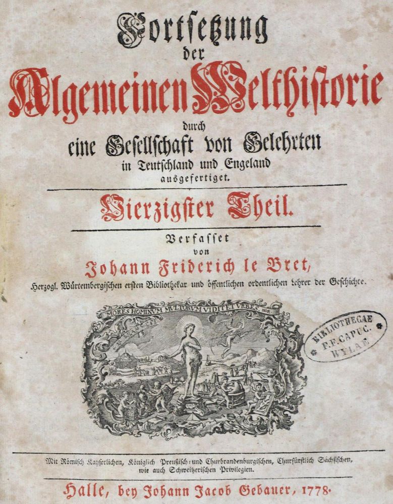 Große Abbildung Nr.1: 134-1883 Le Bret,J.F.: (Italien)