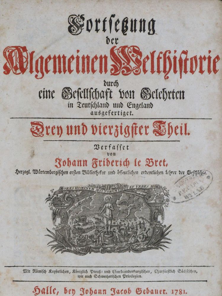 Große Abbildung Nr.1: 134-1884 Le Bret,J.F.: (Italien)
