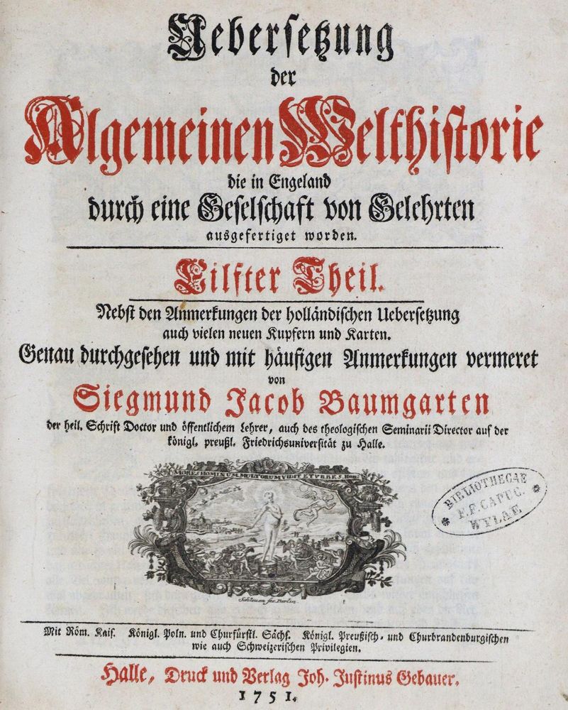 Große Abbildung Nr.2: 134-1891 Baumgarten,S.J.: (Italien, Rom)