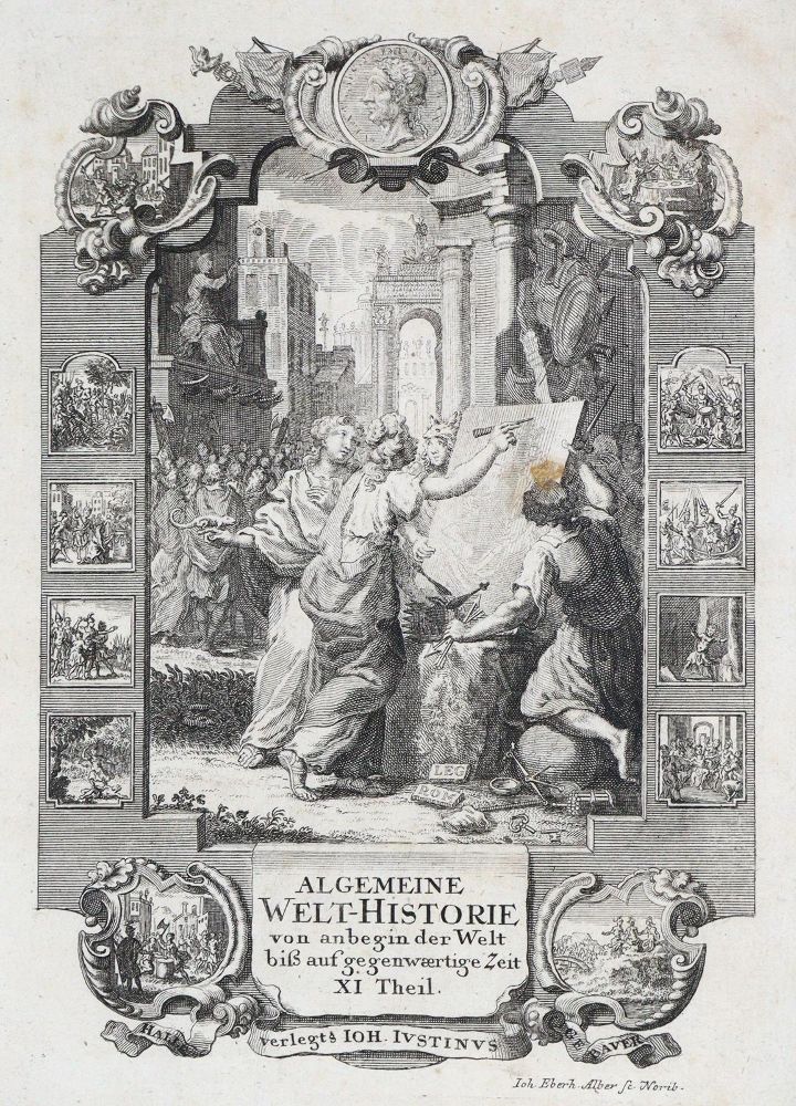 Große Abbildung Nr.3: 134-1891 Baumgarten,S.J.: (Italien, Rom)