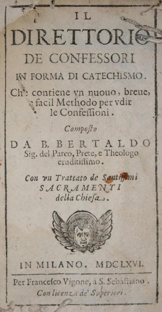 Große Abbildung Nr.1: 134-19 Bertaut,B.: (Alte Drucke, Handschriften und Theologie)