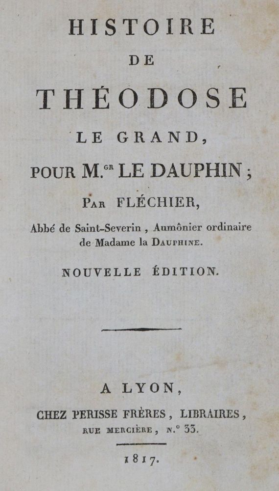 Große Abbildung Nr.1: 134-1901 Flechier,(E.).: (Italien, Theodosius der Große)