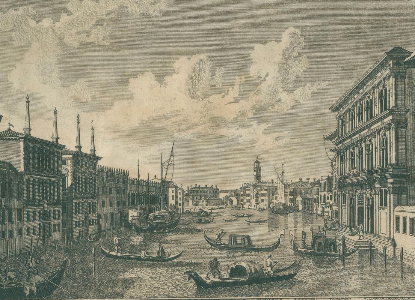 Große Abbildung Nr.1: 134-1903 Canale,A.  (gen. Canaletto, 1697 - 1768, Venedig).: (Italien, Venedig)