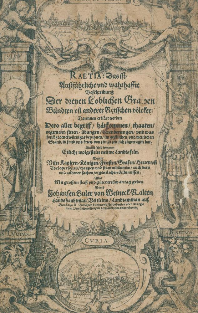 Große Abbildung Nr.1: 134-1921 Guler von Weineck,J.: (Schweiz)
