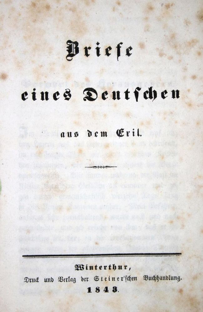 Große Abbildung Nr.1: 134-1934 (Scherr,J.).: (Schweiz)