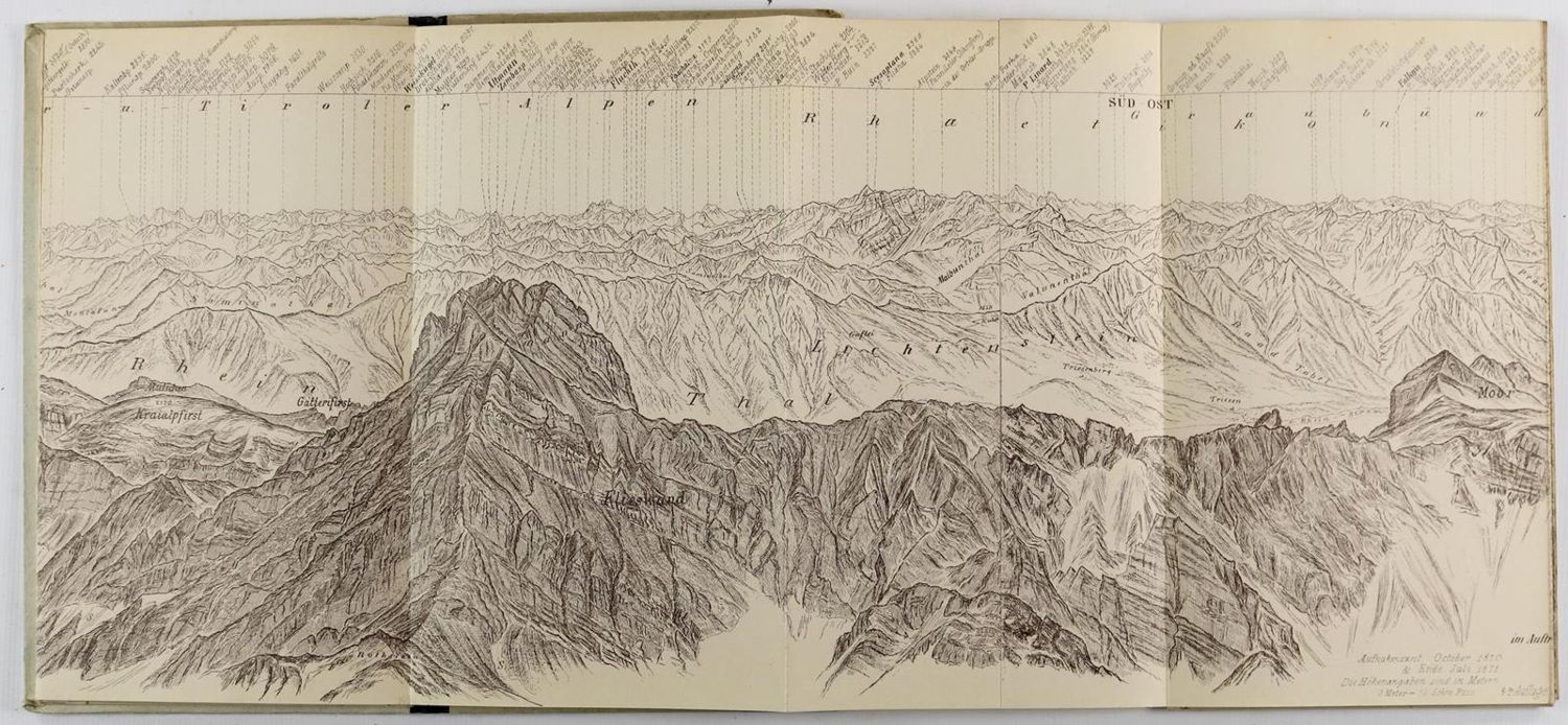 Große Abbildung Nr.1: 134-1943 Heim,A.: (Verschiedene Länder - Geschichte, Alpen und Alpinismus)