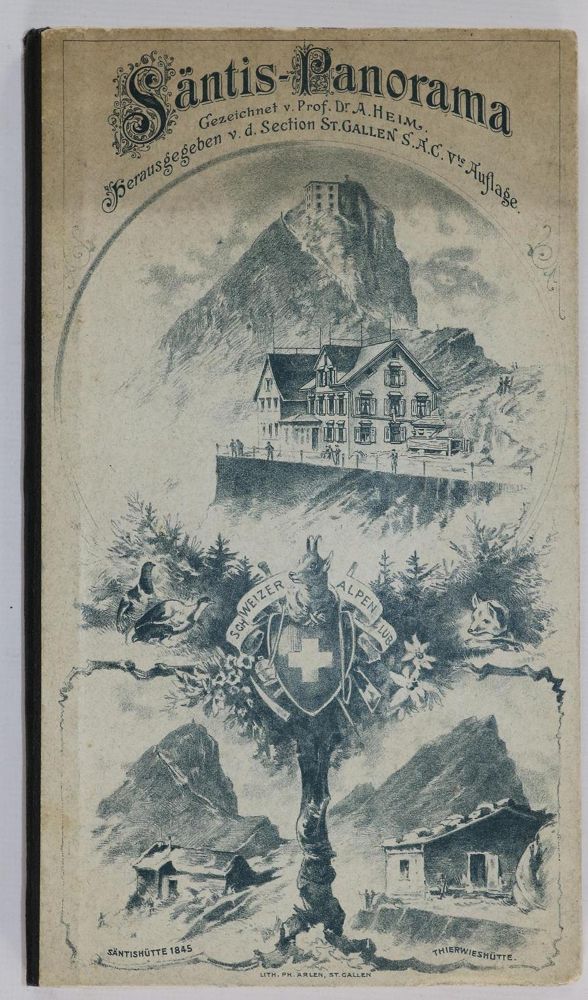 Große Abbildung Nr.2: 134-1943 Heim,A.: (Verschiedene Länder - Geschichte, Alpen und Alpinismus)