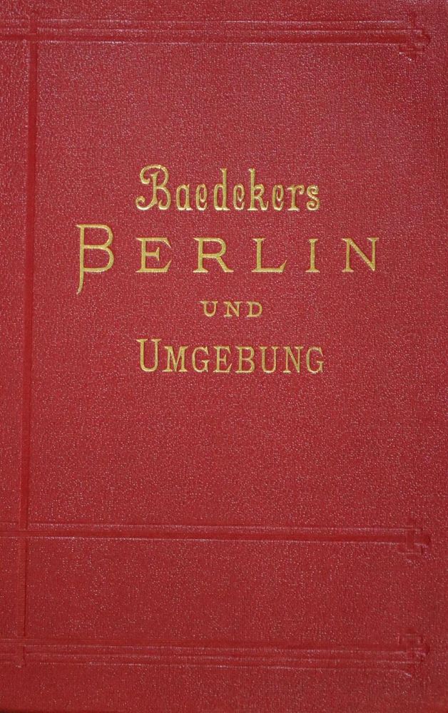 Große Abbildung Nr.1: 134-1960 Deutschland.: (Verschiedene Länder - Geschichte, Baedeker)