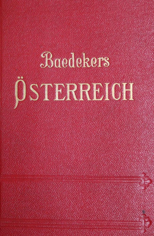 Große Abbildung Nr.1: 134-1967 Österreich.: (Verschiedene Länder - Geschichte, Baedeker)