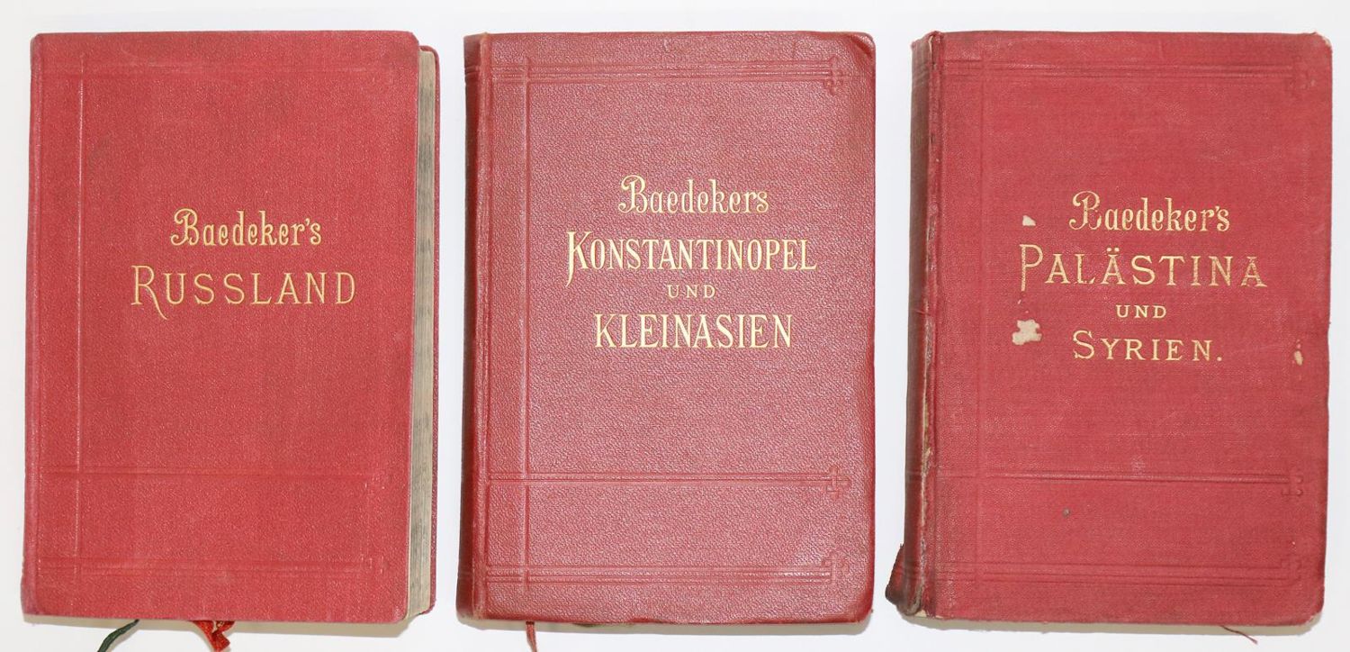 Große Abbildung Nr.1: 134-1968 Palästina und Syrien.: (Verschiedene Länder - Geschichte, Baedeker)