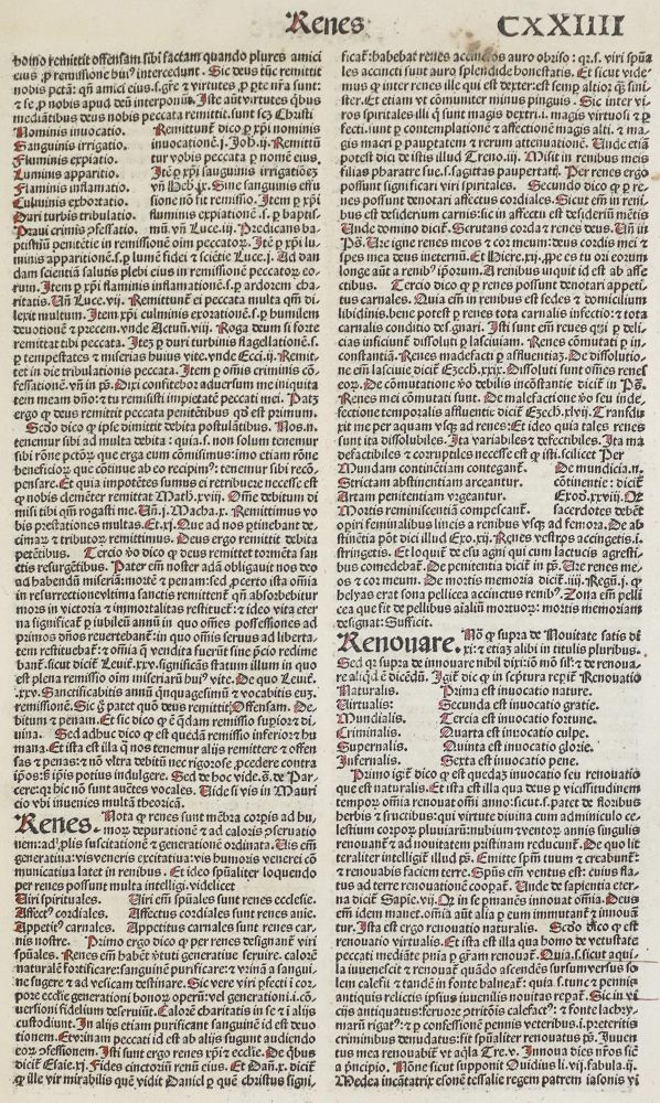 Große Abbildung Nr.1: 134-197 Berchorius,P. (Pierre Bercheur).: (Inkunabeln)