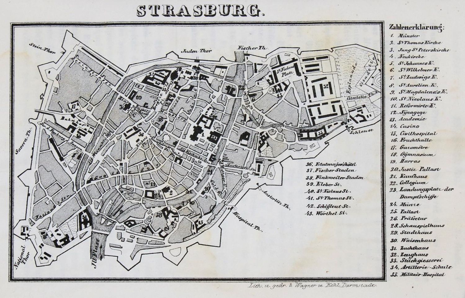 Große Abbildung Nr.2: 134-1970 Rhin, Le.: (Verschiedene Länder - Geschichte, Baedeker)