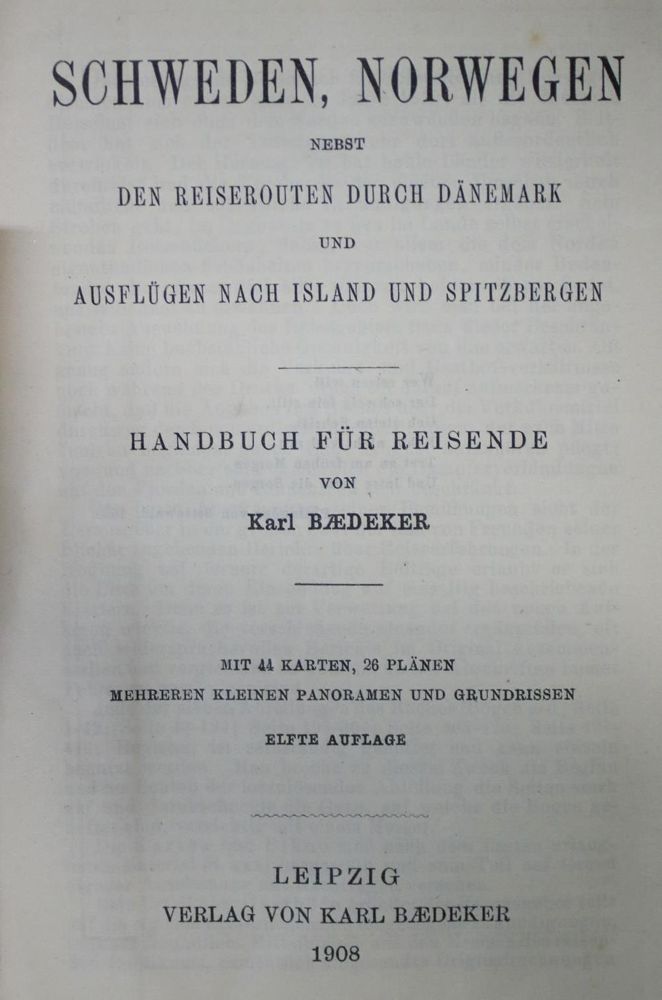 Große Abbildung Nr.2: 134-1972 Sammlung: (Verschiedene Länder - Geschichte, Baedeker)