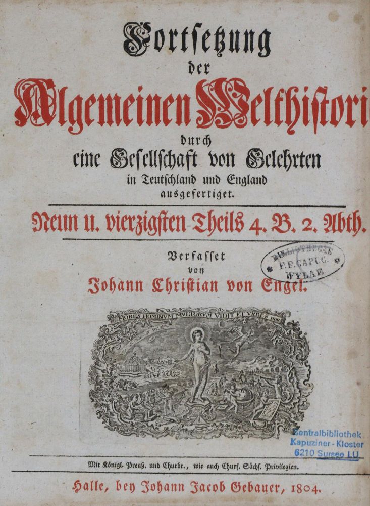Große Abbildung Nr.1: 134-1979 Engel,J.C.v.: (Verschiedene Länder - Geschichte, Balkan)