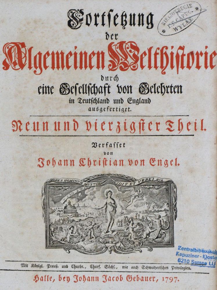 Große Abbildung Nr.1: 134-1980 Engel,J.C.v.: (Verschiedene Länder - Geschichte, Balkan)