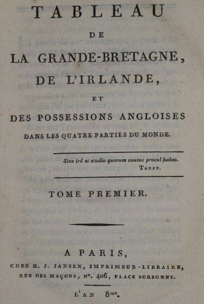 Große Abbildung Nr.1: 134-2008 Baert-Duholant,C.H.B.F.de.: (Verschiedene Länder - Geschichte, Grossbritannien)