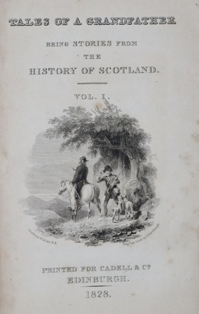 Große Abbildung Nr.1: 134-2016 (Scott,W.).: (Verschiedene Länder - Geschichte, Grossbritannien, Schottland)