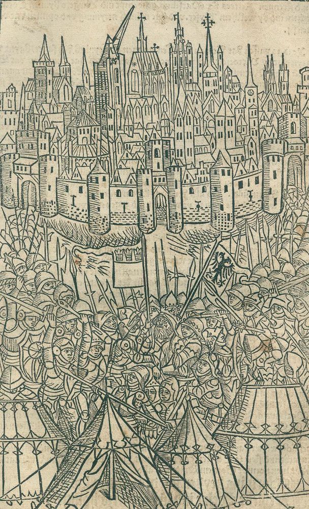 Große Abbildung Nr.3: 134-203 Die Chronica von der hilliger Stat Coellen.: (Inkunabeln, Köln)