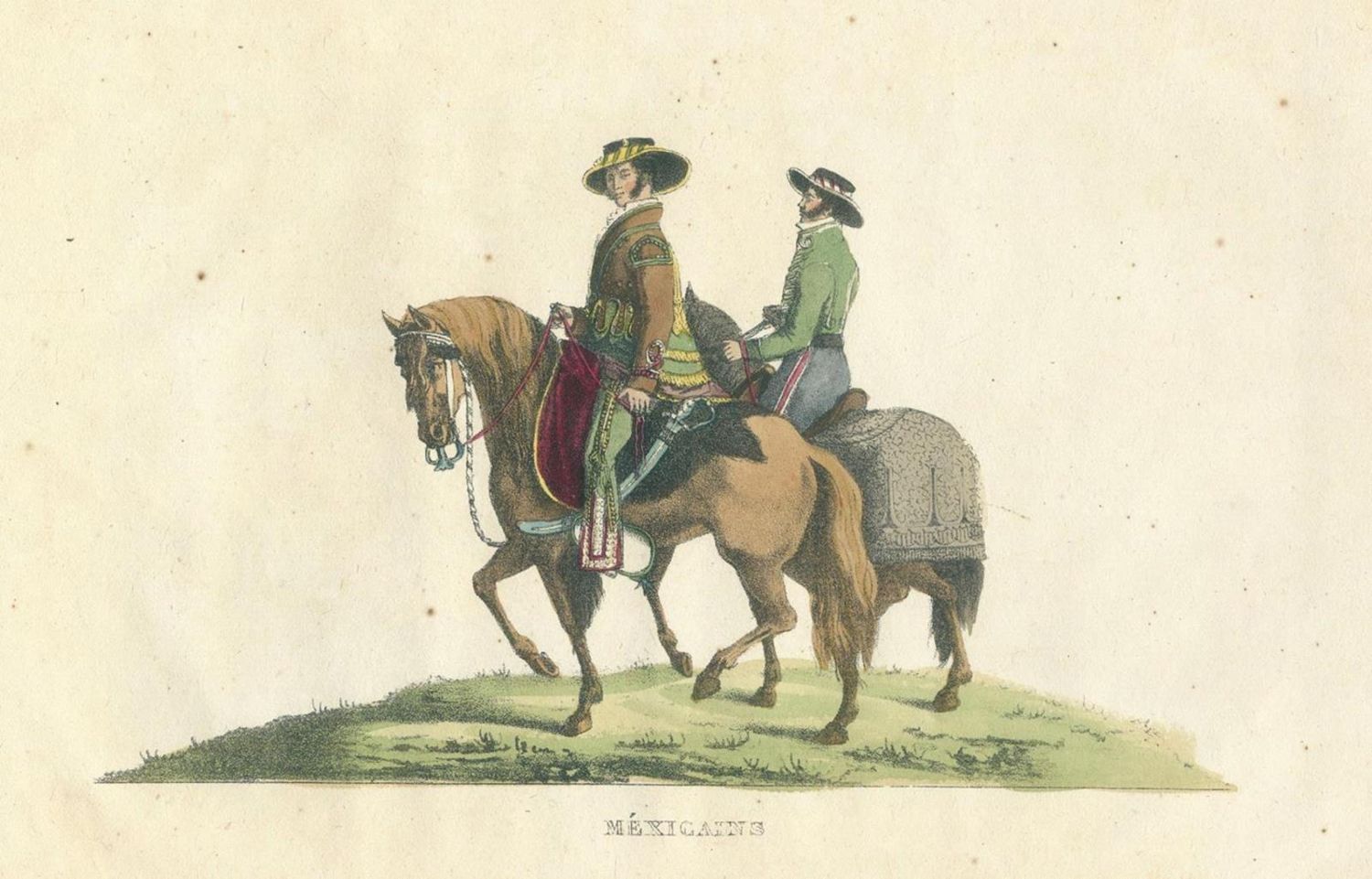 Große Abbildung Nr.2: 134-2030 Bullock, Wm.: (Verschiedene Länder - Geschichte, Mexiko)