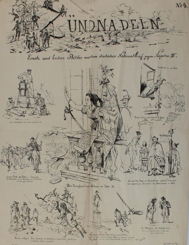 Große Abbildung Nr.1: 134-2036 Zündnadeln.: (Verschiedene Länder - Geschichte, Napoleon III.)