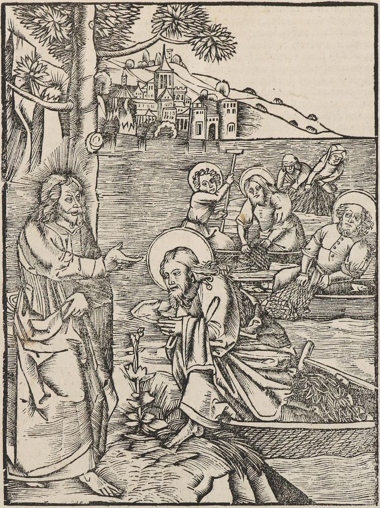 Große Abbildung Nr.2: 134-204 Postinkunabelblätter.: (Inkunabeln)