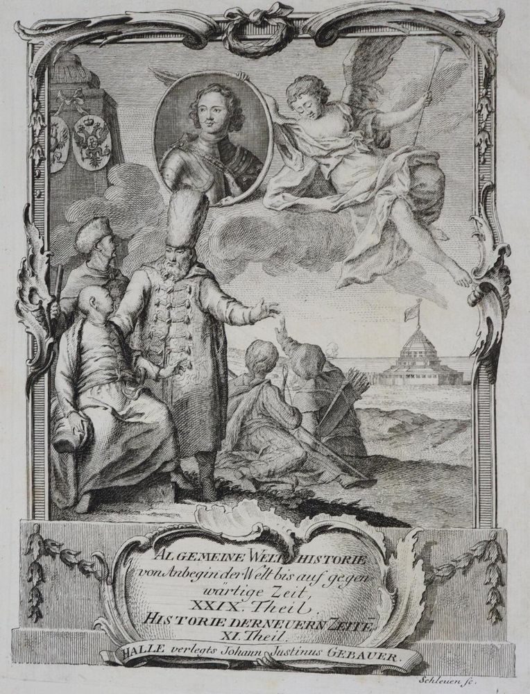 Große Abbildung Nr.2: 134-2049 Semler,J.S.: (Verschiedene Länder - Geschichte, Russland)