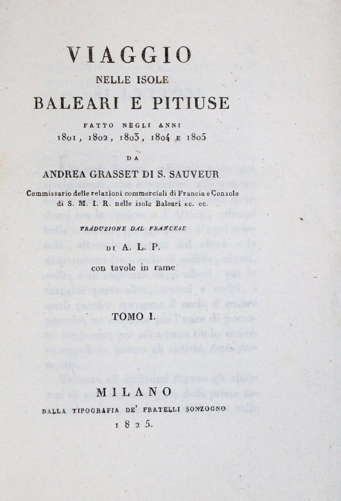 Große Abbildung Nr.2: 134-2066 Grasset de Saint Sauveur,A.: (Verschiedene Länder - Geschichte, Spanien, Balearen)