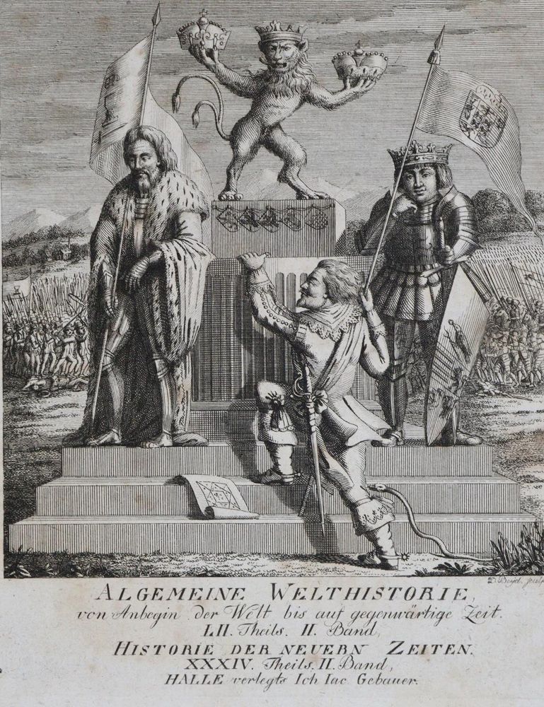 Große Abbildung Nr.2: 134-2069 Gebhardi,L.A.: (Verschiedene Länder - Geschichte, Tschechien, Böhmen)