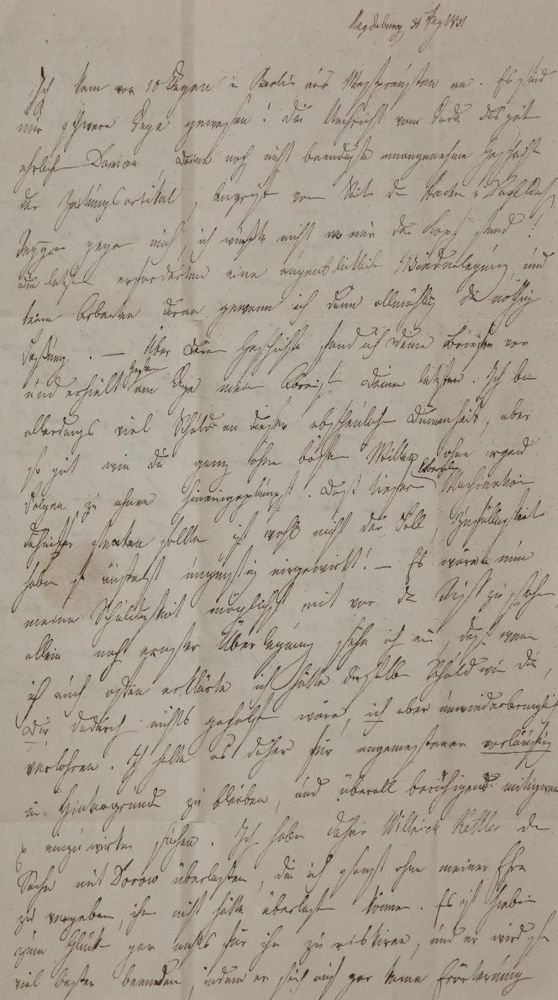 Große Abbildung Nr.1: 134-2099 Haxthausen, August Franz Ludwig Maria Frhr. von,: (Autographen)