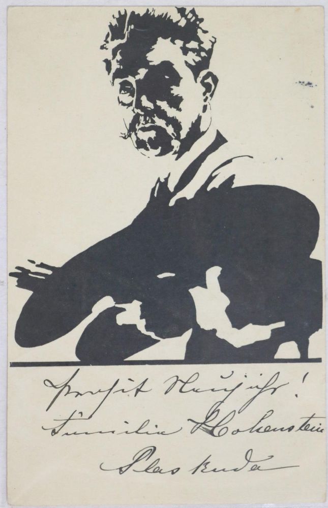 Große Abbildung Nr.1: 134-2101 Hohenstein, Adolf (Adolfo),: (Autographen)