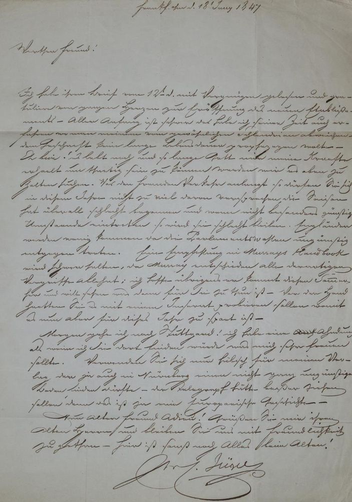 Große Abbildung Nr.1: 134-2102 Jügel, Carl Christian,: (Autographen)
