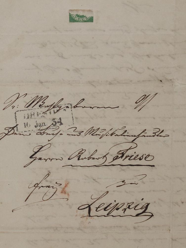 Große Abbildung Nr.1: 134-2109 Maltitz, Gotthilf August Frhr. von,: (Autographen)