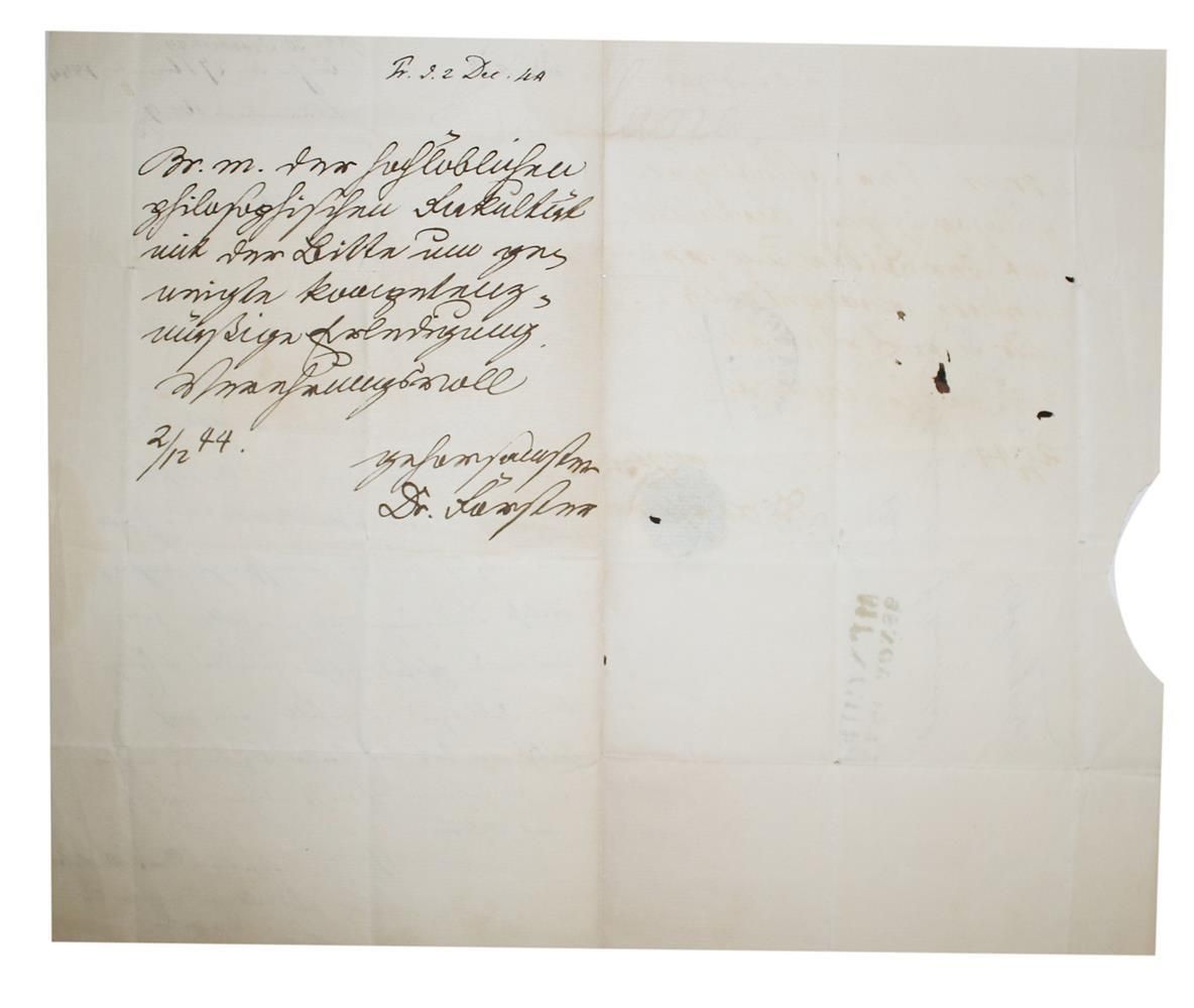 Große Abbildung Nr.2: 134-2115 Pettenkofer, Max von: (Autographen)
