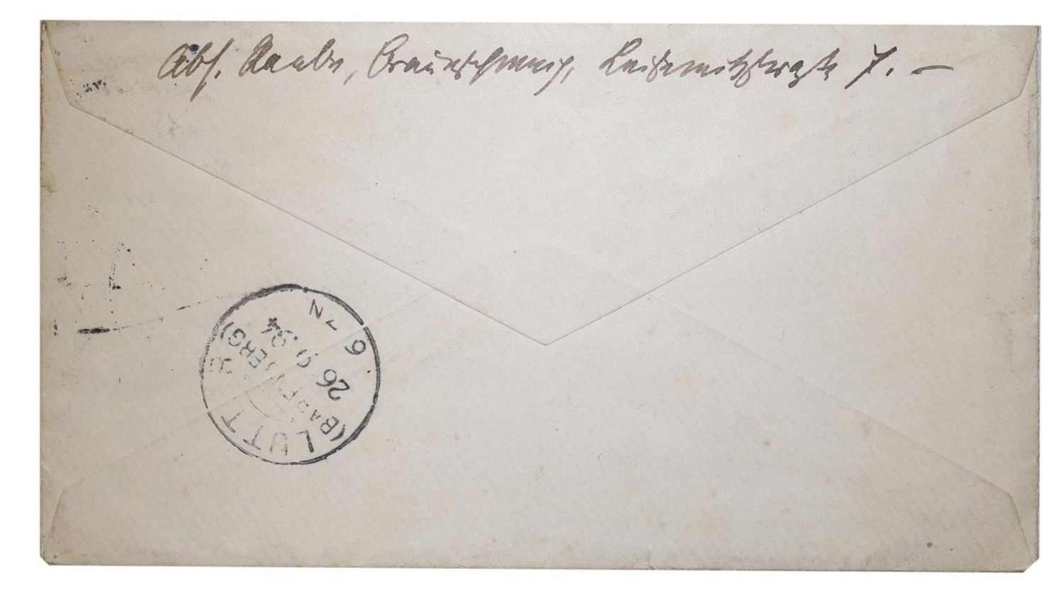 Große Abbildung Nr.3: 134-2117 Raabe, Wilhelm,: (Autographen)